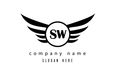 SW wings latter logo