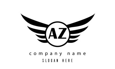 AZ wings latter logo