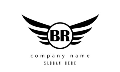 BR wings latter logo