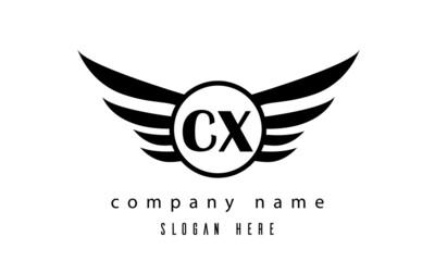 CX wings latter logo