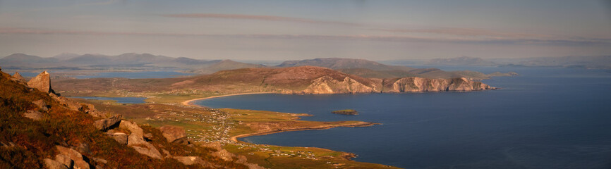 Sunset over Achill island