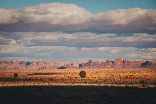 Beautiful view of the Monument Valley, Arizona, USA