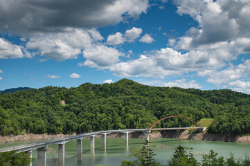 夏のシューパロ湖