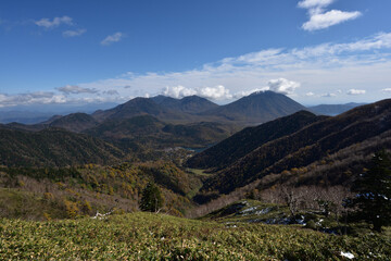 Climbing from Nikko Yumoto to Mount shirane, Tochigi, Japan 