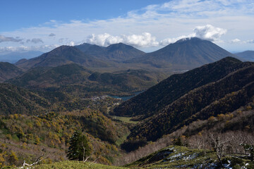 Climbing from Nikko Yumoto to Mount shirane, Tochigi, Japan 