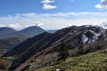 Climbing from Nikko Yumoto to Mount shirane, Tochigi, Japan 