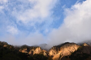 Climbing from Nikko Yumoto to Mount shirane, Tochigi, Japan 