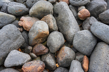 Rocks and stones on beach on Koh Kood island