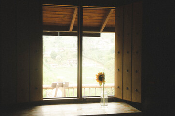 window in cabin