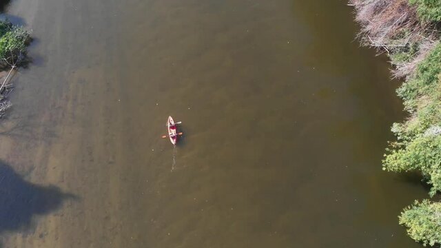 
kayak at river mouth Buritaca in santa marta Colombia