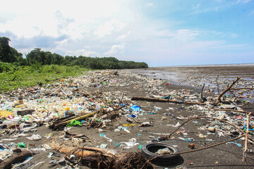 Basura en la playa, que genera contaminación 
