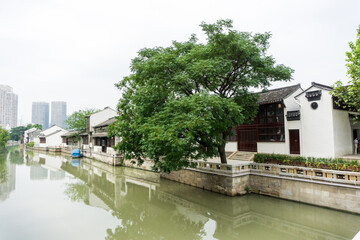 Obraz premium Ancient architecture of Qingguo Lane, Changzhou, Jiangsu Province, China