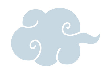 Japanese cloud icon