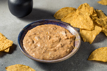 Homemade Refried Baked Bean Dip
