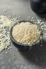 Raw White Organic Arborio Rice