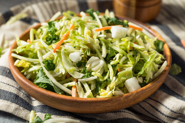 Healthy Homemade Shredded Cabbage Vegetable Power Blend