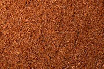coconut fiber. Background of coconut fiber
