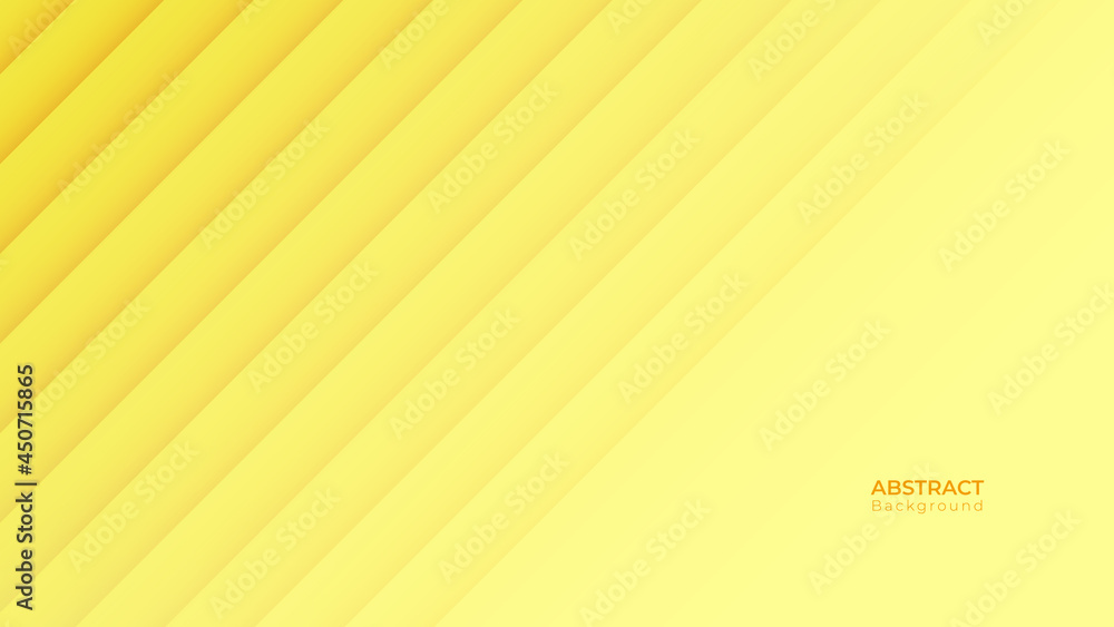 Poster abstract modern line background. yellow pattern geometric texture. vector art illustration