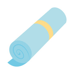 yoga mat icon