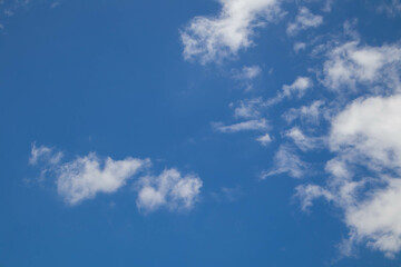blue sky with clouds