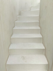 Fototapeta na wymiar Cycladic white stairs
