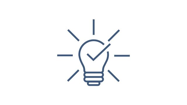 Office icon. Web icon set. Office, great design for any purposes. Motion graphics.