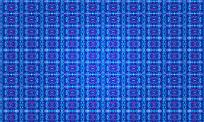 Abstract contrasting bright pattern - square, tiles, kaleidoscope - lights of the night city. Background for blog or website, textiles, packaging
