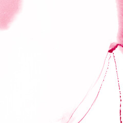 Alcohol pink and whate ink background. Paint