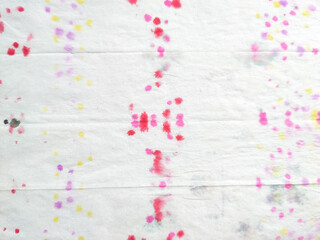 Dirty art. Bright colorful colors. Crumpled paper