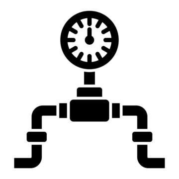 recommend clip art: Vector Pressure Gauge Glyph Icon Design