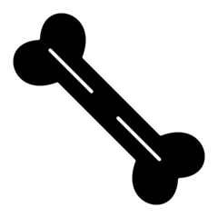  Vector Bone Glyph Icon Design