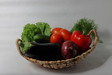 vegetables in a basket