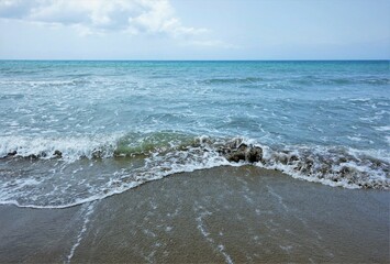 blu sky and sea