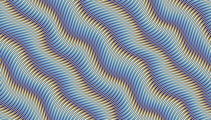 Wavy abstract futuristic background