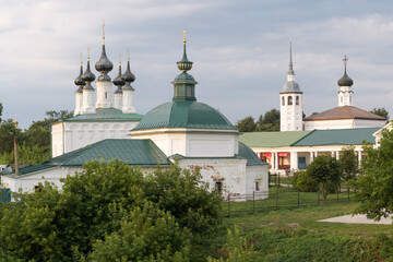 Fototapeta na wymiar View of Suzdal town. Suzdal, Russia