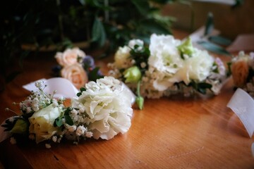 wedding bouquet of flowers