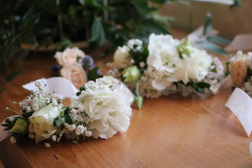wedding bouquet of flowers
