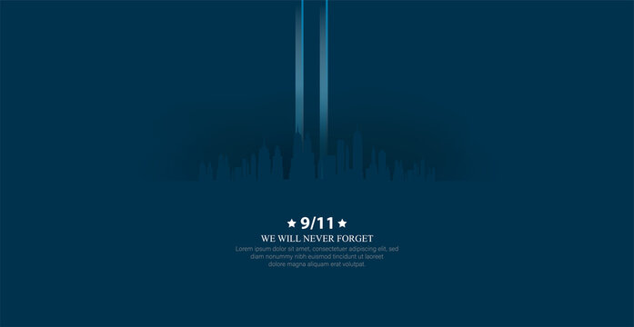 Patriot day USA.We will never forget. September 11