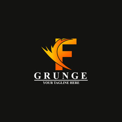 Letter F Logo Design Template