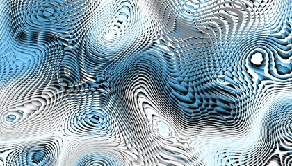 Wavy abstract futuristic background