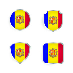 Andorra Country Badge and Label Collection