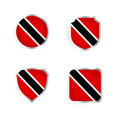 Trinidad and Tobago Country Badge and Label Collection