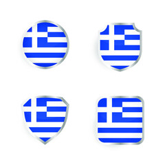 Greece Country Badge and Label Collection
