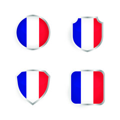 France Country Badge and Label Collection