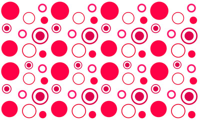 Beautiful Circle Seamless Pattern Background