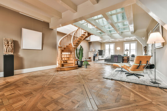 Luxury and beautiful living room interior design
