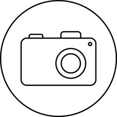 camera icon design vector