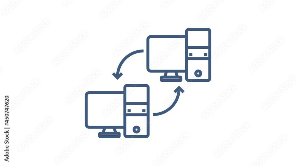 Aufkleber technology icon on white background. information technology. digital communication. device icon. glo
