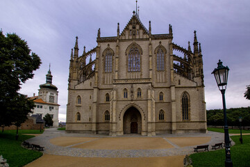 Fototapeta na wymiar Church of St. James, Kutna Hora, Czech Republic