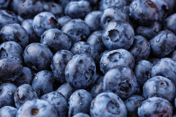 Fresh blueberry background. Blueberry Texture Close Blueberry Antioxidant Organic Superpeed Bowl Concept Healthy Nutrition
